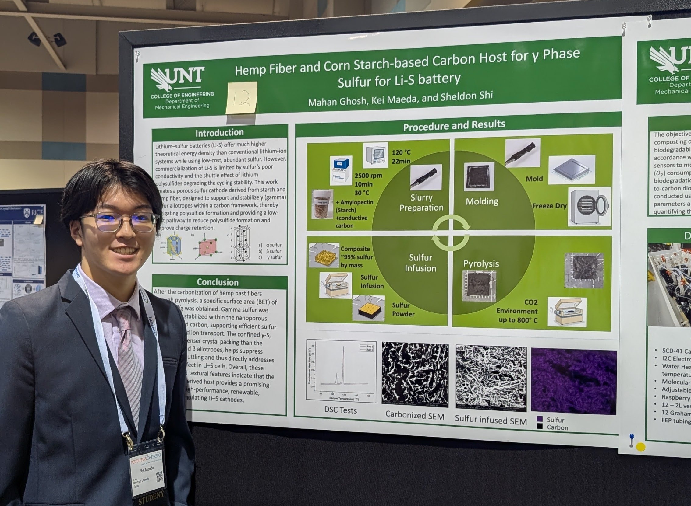 Featured photo from the battery research project